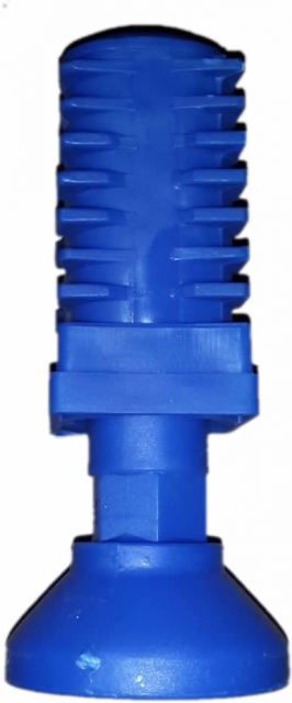 40x40 Lüx Plastik Mavi Rotil Ayak