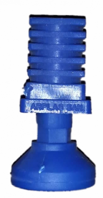 25x25 CİCİ PLASTİK MAVİ ROTİL AYAK