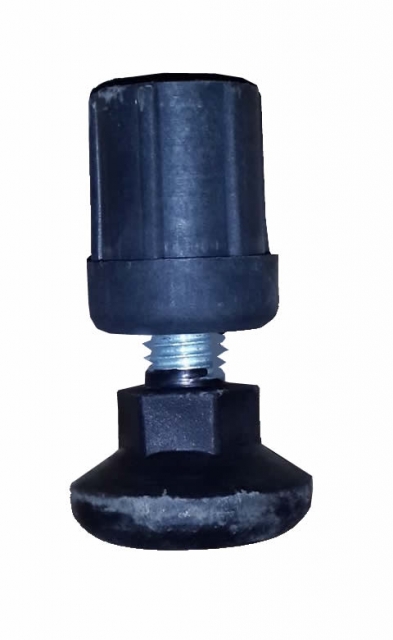 M14 32 mm Yuvarlak Plastik Rotil Ayak